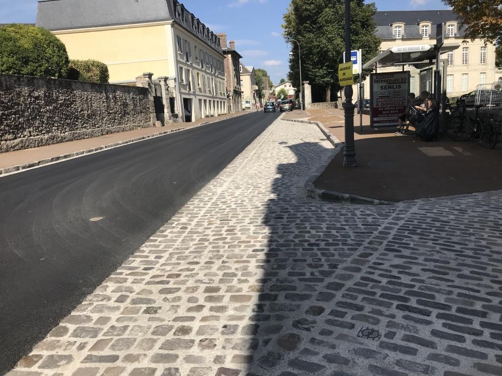 Réaménagement de la rue de la République - Senlis (60) - 2018