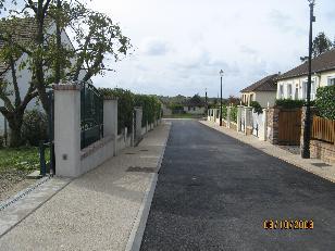 Réaménagement de la rue du Point du Jour - Gournay-sur-Aronde - 2008
