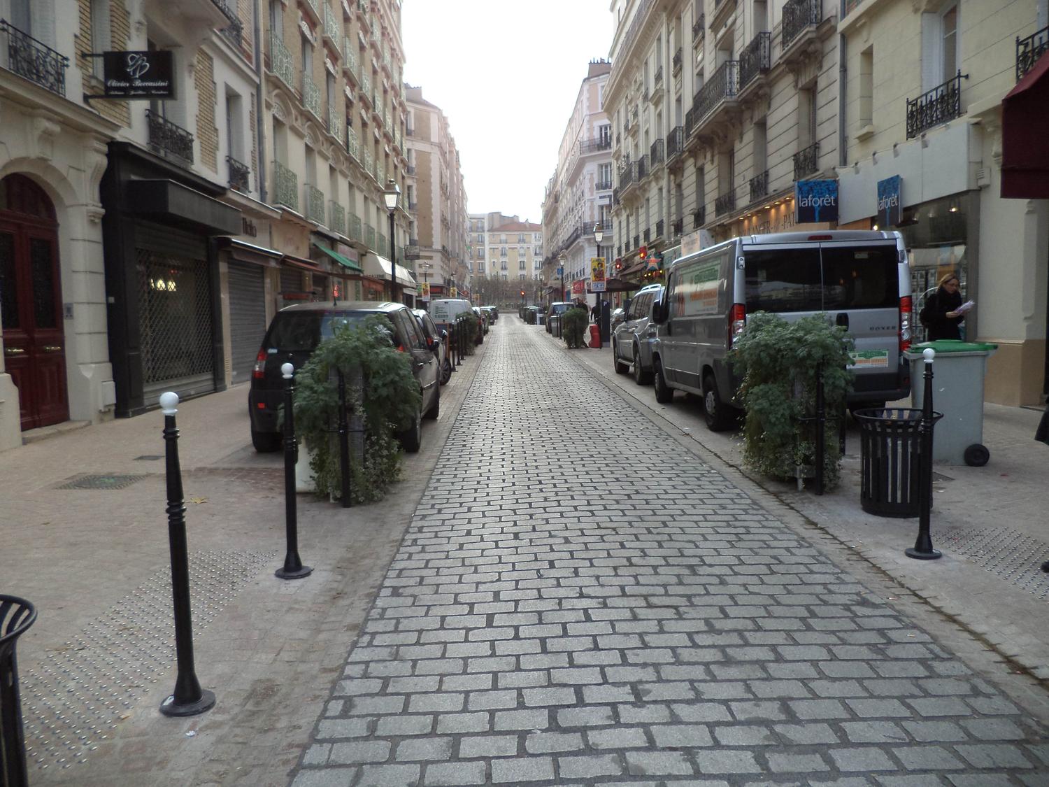 Réaménagement de l'avenue de la Liberté - Courbevoie (92) - 2011