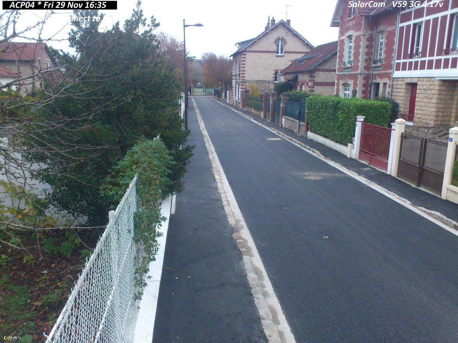 Réaménagment de la rue du Bois Saint Denis à Chantilly (60).