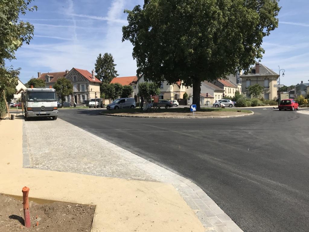 Réaménagement de la place du Marronnier - Lamorlaye (60) - 2019